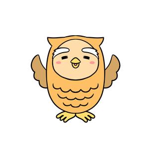 辛子明太子もどき ()さんの福祉系サービスのふくろうのキャラクターデザインへの提案