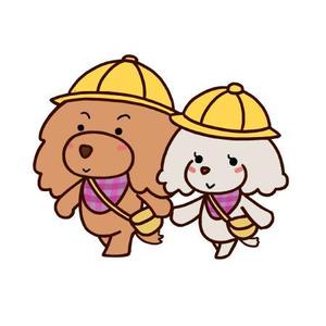 Rocket (anji44rocket)さんの犬２頭のキャラクターデザインへの提案