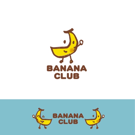 getabo7さんのバナナジュース専門店のイメージキャラクターデザインへの提案
