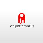 株式会社ティル (scheme-t)さんの「on your marks」のロゴ作成への提案