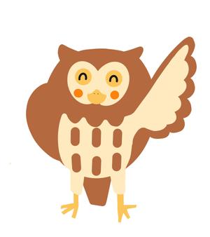 藤恵子 (kinkin324929)さんの福祉系サービスのふくろうのキャラクターデザインへの提案