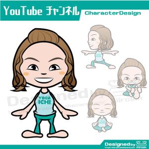 きいろしん (kiirosin)さんのYouTubeチャンネルのヨガキャラクターデザインへの提案