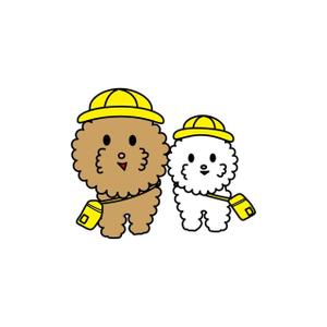 com-225 (com-225)さんの犬２頭のキャラクターデザインへの提案