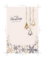 まちでざ。～町の小さなデザイン屋さん～ (chisa_08)さんの2019年美容室のクリスマスDM（表・裏）への提案