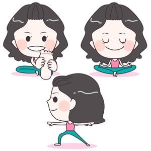 たき (tkiz629)さんのYouTubeチャンネルのヨガキャラクターデザインへの提案