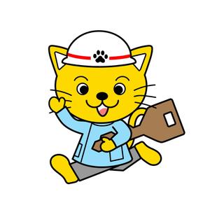 limegreen (limegreen)さんの鍵屋の公式キャラクターデザイン制作(ネコ×救急隊員×鍵)への提案