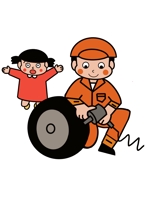 藤恵子 (kinkin324929)さんの【!単発募集!】「未来の自動車整備士」をテーマにイラストを作成！への提案