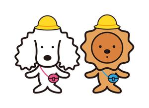 yamaad (yamaguchi_ad)さんの犬２頭のキャラクターデザインへの提案