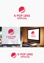Morinohito (Morinohito)さんのカラーコンタクトレンズショップサイト「K-POP★LENS OFFCIAL」のロゴへの提案