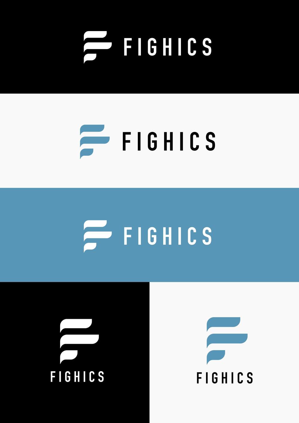 コンサルティング会社「株式会社FIGHICS」のロゴデザイン
