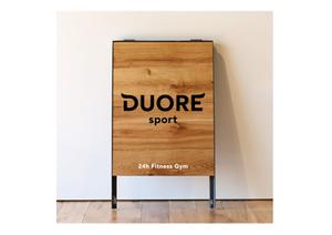 yasui_y ()さんのフィットネスクラブ「DUORE sports」のロゴ、フォントデザイン募集！への提案