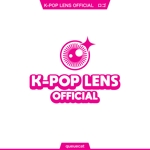 queuecat (queuecat)さんのカラーコンタクトレンズショップサイト「K-POP★LENS OFFCIAL」のロゴへの提案