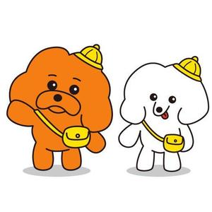 fumtoy (fumtoy)さんの犬２頭のキャラクターデザインへの提案