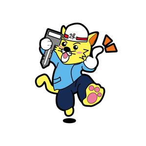 チャンス・アイデア（長水） (jinzui_n)さんの鍵屋の公式キャラクターデザイン制作(ネコ×救急隊員×鍵)への提案