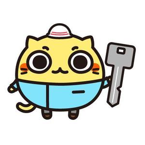 ParuNaka (parunaka)さんの鍵屋の公式キャラクターデザイン制作(ネコ×救急隊員×鍵)への提案
