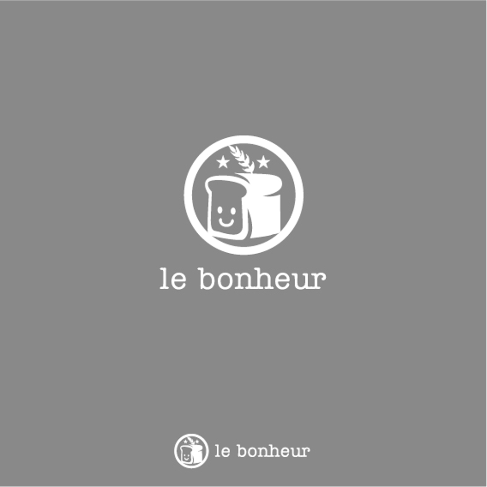 パン屋　(ル・ボヌール)のロゴ