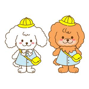 limegreen (limegreen)さんの犬２頭のキャラクターデザインへの提案