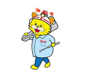 株式会社イーネットビズ (e-nets)さんの鍵屋の公式キャラクターデザイン制作(ネコ×救急隊員×鍵)への提案