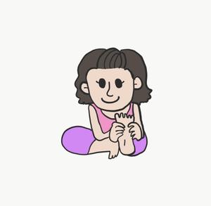 KR | イラストレーター (walnut97)さんのYouTubeチャンネルのヨガキャラクターデザインへの提案