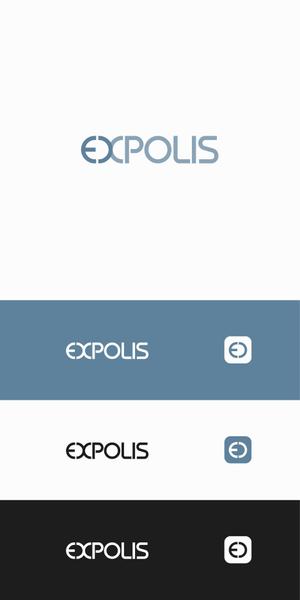 designdesign (designdesign)さんの新規 ITサービス コンサル EXPOLIS ロゴへの提案