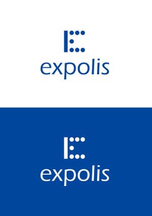design NINES (5d1816f315962)さんの新規 ITサービス コンサル EXPOLIS ロゴへの提案
