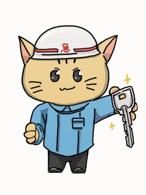 sakamiki (ocha4)さんの鍵屋の公式キャラクターデザイン制作(ネコ×救急隊員×鍵)への提案