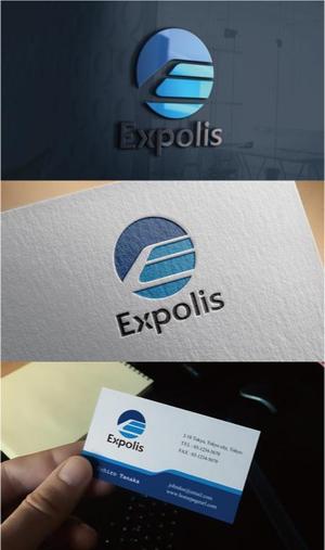 drkigawa (drkigawa)さんの新規 ITサービス コンサル EXPOLIS ロゴへの提案