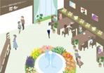 aztecminiさんの新業態「花処」イラスト作成依頼への提案