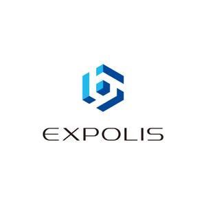 hatarakimono (hatarakimono)さんの新規 ITサービス コンサル EXPOLIS ロゴへの提案