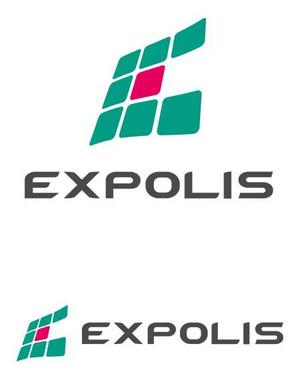 TEX597 (TEXTURE)さんの新規 ITサービス コンサル EXPOLIS ロゴへの提案