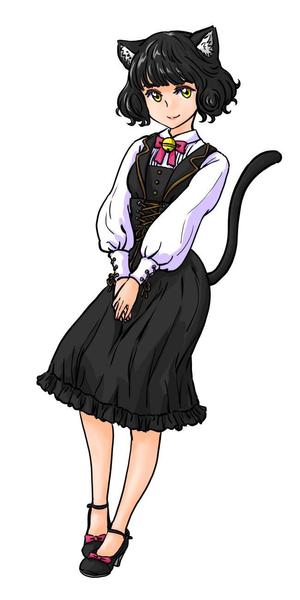 TagamiGames (TagamiGames)さんの猫の擬人化のキャラクターデザインへの提案