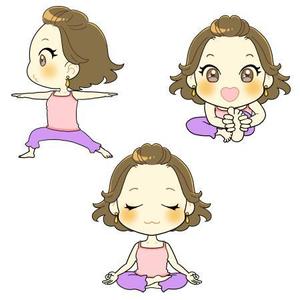 たぐちまり (popokopekopoko)さんのYouTubeチャンネルのヨガキャラクターデザインへの提案