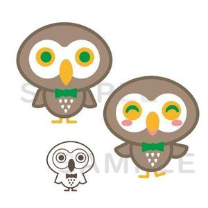 nora-mie ()さんの福祉系サービスのふくろうのキャラクターデザインへの提案