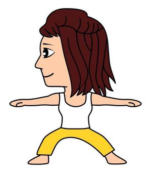 AMADAI (pa72835)さんのYouTubeチャンネルのヨガキャラクターデザインへの提案