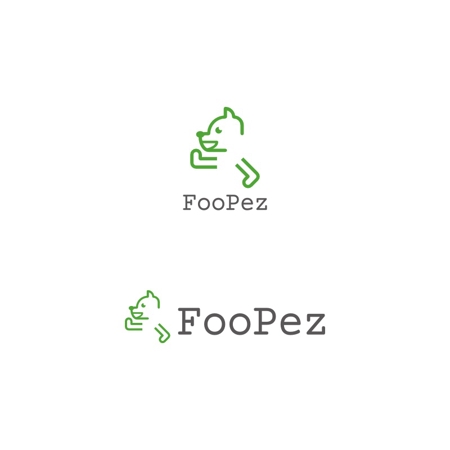 Yolozu (Yolozu)さんのペットサロン「FooPez」のロゴへの提案