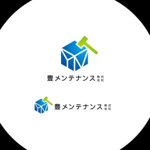 ELDORADO (syotagoto)さんの店舗のリフォーム、メンテナンス事業「豊メンテナンス株式会社」のロゴ作成への提案