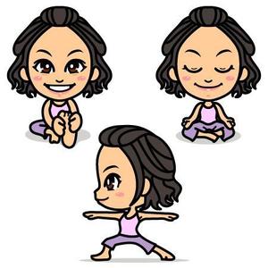 ヤンロン (yanron)さんのYouTubeチャンネルのヨガキャラクターデザインへの提案