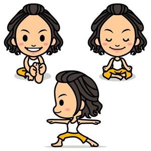 ヤンロン (yanron)さんのYouTubeチャンネルのヨガキャラクターデザインへの提案