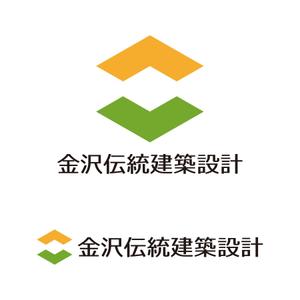 tsujimo (tsujimo)さんの文化財建造物の修復に関する調査設計監理を行う建築設計事務所「（株）金沢伝統建築設計」のロゴへの提案