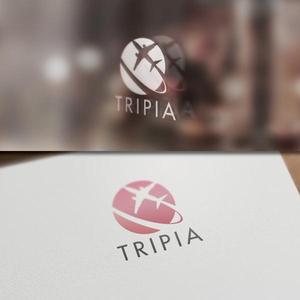 BKdesign (late_design)さんの観光地からオファーが届く！オンライン観光案内所「トリピア(TRIPIA)」のサービスロゴへの提案