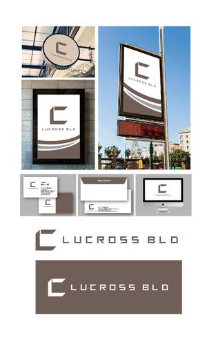 K-J (king_j)さんの新規建築６階建てオフィスビル名称「ＬＵＣＲＯＳＳ　ＢＬＤ」（ラクロス　ビルディング）のロゴへの提案
