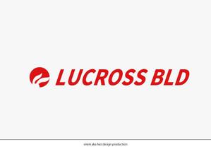 清水　貴史 (smirk777)さんの新規建築６階建てオフィスビル名称「ＬＵＣＲＯＳＳ　ＢＬＤ」（ラクロス　ビルディング）のロゴへの提案