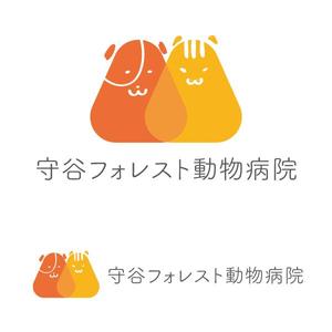 さくらもたけ (skrmtk)さんの新規開業の動物病院「守谷フォレスト動物病院」のロゴへの提案