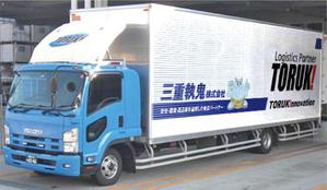 Action (Action_com)さんの４トントラック　アルミボディ(横面)のデザイン　三重執鬼株式会社（TORUK!）への提案
