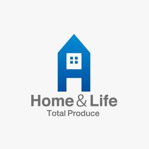 さんの「Home＆Life　Total　Produce　（㈱住生活総合企画）」のロゴ作成への提案