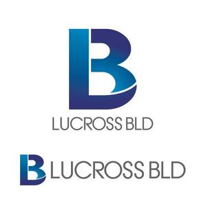 j-design (j-design)さんの新規建築６階建てオフィスビル名称「ＬＵＣＲＯＳＳ　ＢＬＤ」（ラクロス　ビルディング）のロゴへの提案