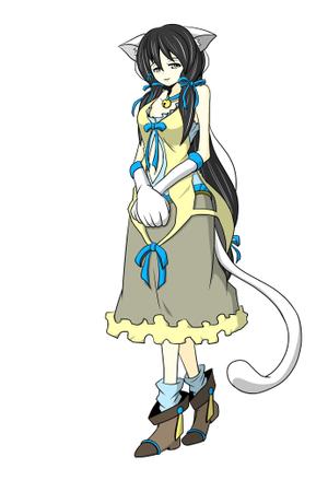 yamamotodentaku (yamamoto_dentaku)さんの猫の擬人化のキャラクターデザインへの提案