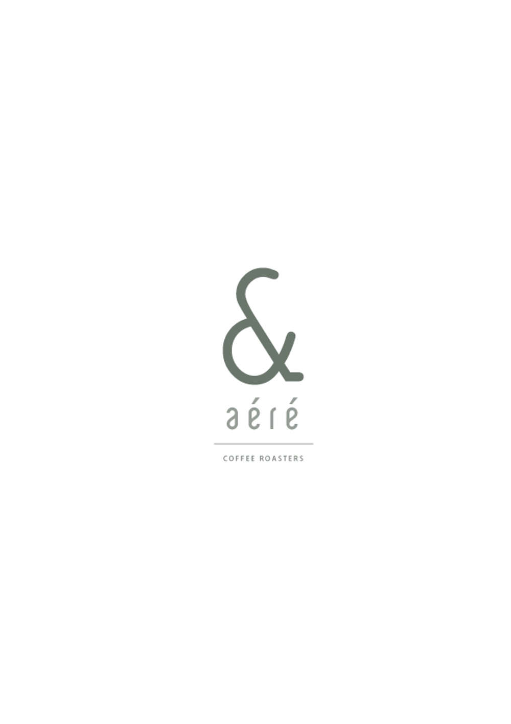 コーヒーロースター＆カフェ「アンドアエレ」のロゴ