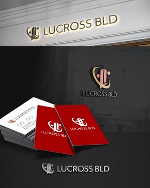 DR.DESIGN (Nakamura__)さんの新規建築６階建てオフィスビル名称「ＬＵＣＲＯＳＳ　ＢＬＤ」（ラクロス　ビルディング）のロゴへの提案