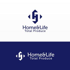 ork (orkwebartworks)さんの「Home＆Life　Total　Produce　（㈱住生活総合企画）」のロゴ作成への提案